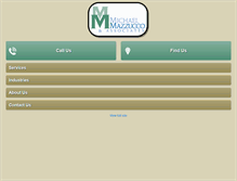 Tablet Screenshot of mazzucco-cpa.com